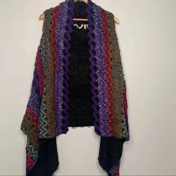 Soft Surroundings Taylor Textured Sweater Vest Topper One Size - Picture 3 of 11